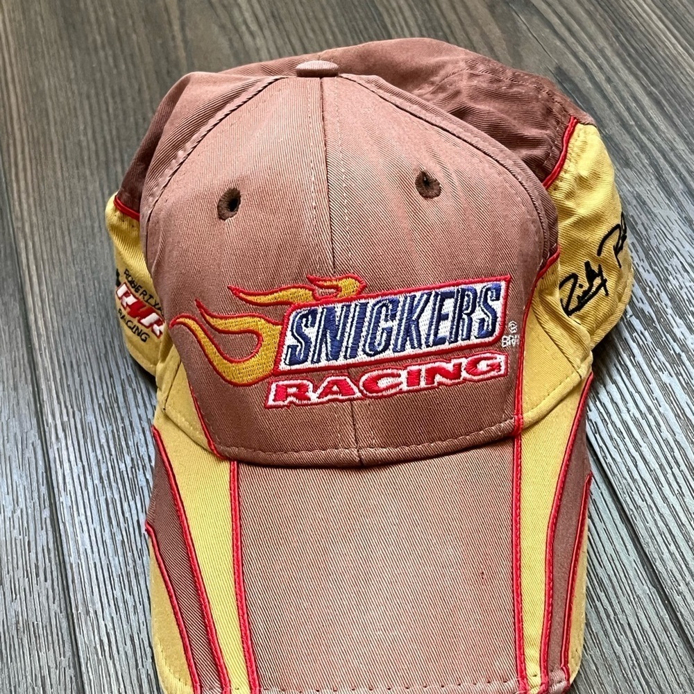Ricky Rudd Racing Cap in Pink and Yellow - Picture 13 of 13